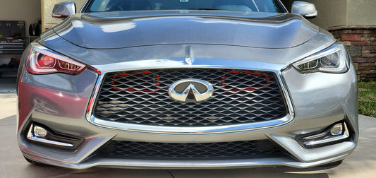 2016-2022 Infiniti Q60 Dual BIG MOUTH Ram Air Intake Snorkels