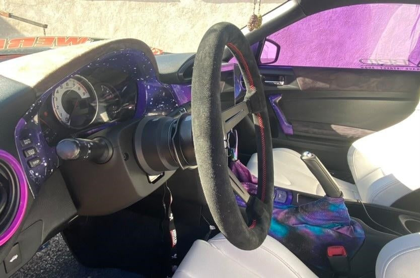 P2M COMPETITION STEERING WHEEL : 340MM STANDARD SUEDE