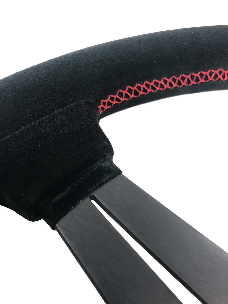 P2M COMPETITION STEERING WHEEL : 340MM STANDARD SUEDE