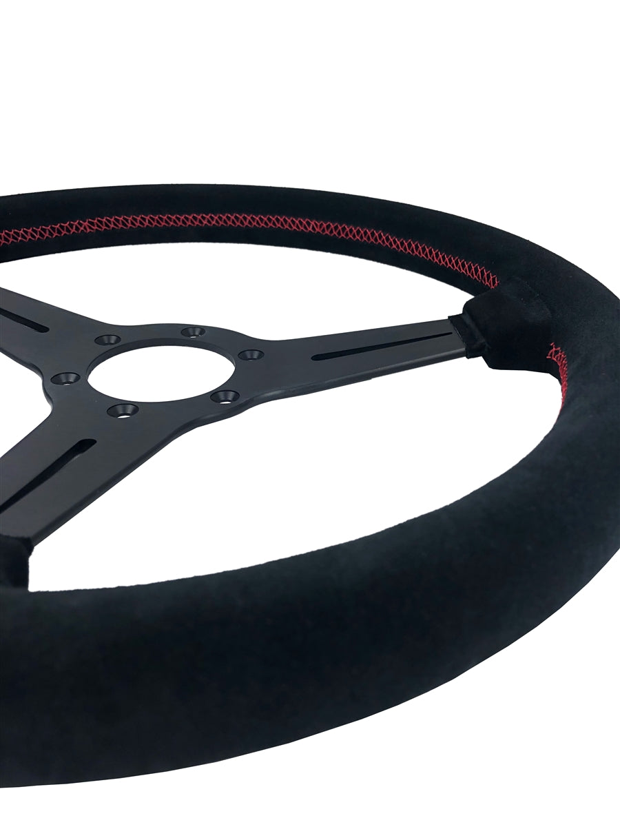 P2M COMPETITION STEERING WHEEL : 340MM STANDARD SUEDE