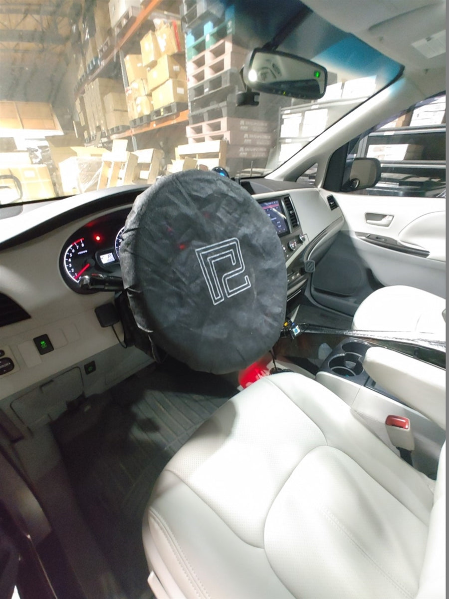 P2M COMPETITION STEERING WHEEL : 340MM DEEP CORN SUEDE