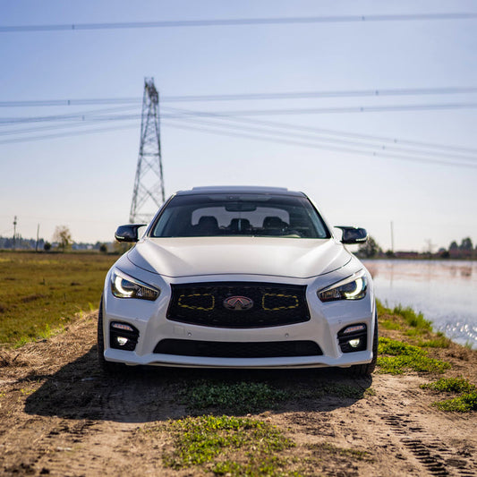 2014-2024 Infiniti Q50 Dual BIG MOUTH Ram Air Intake Snorkels
