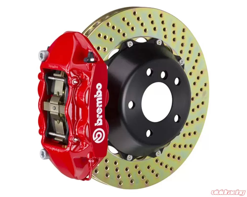 Brembo GT Rear Big Brake Kit 345x28 2-Piece 4-Piston Drilled Rotors Toyota GR Corolla 2023