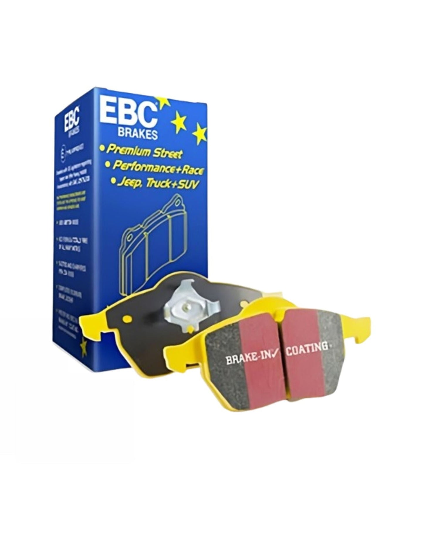 EBC Brakes Yellowstuff Our Flagship range Front Disc Brake Pad Set FMSI D409 Front