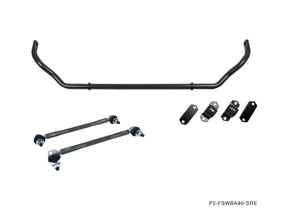 P2M TOYOTA SUPRA 2019+ A90 COMPETITION FRONT SWAY BAR + END LINK SET