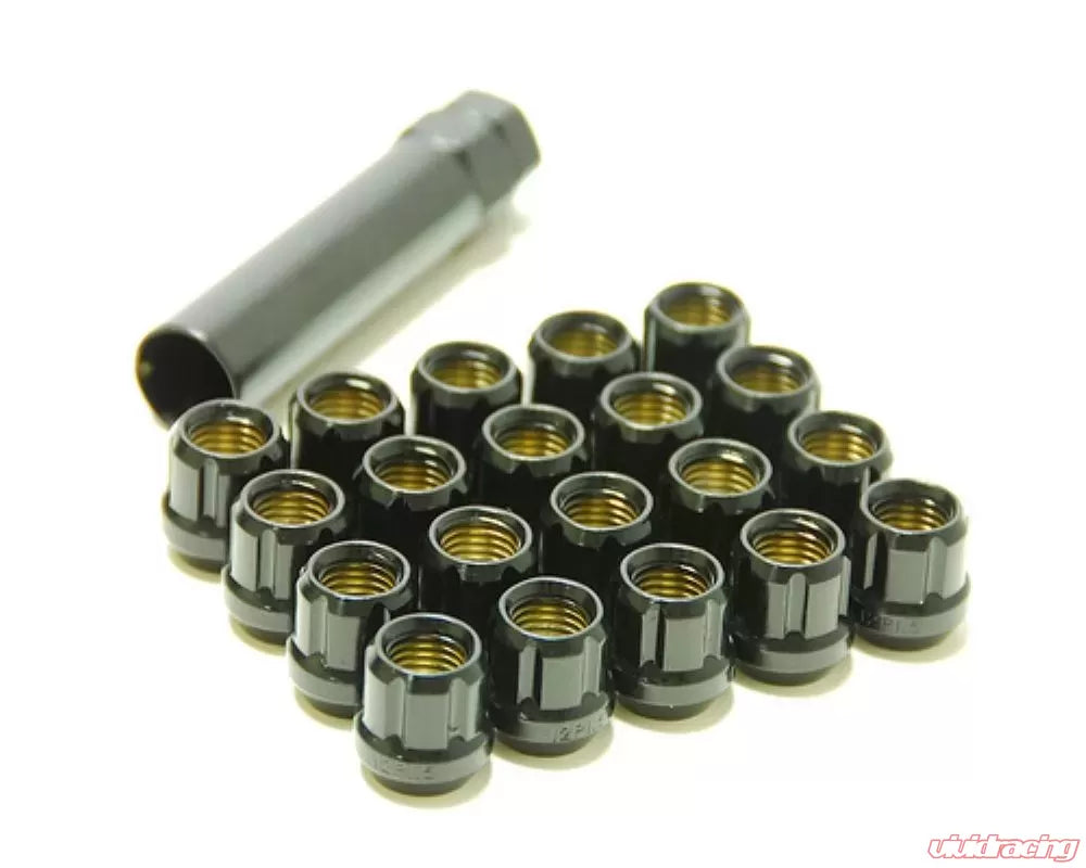 Muteki 12x1.25 Chrome Titanium Open End Lug Nuts