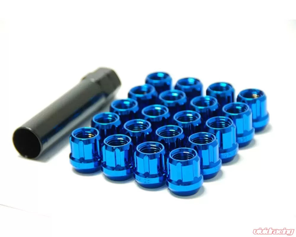 Muteki 12x1.25 Chrome Titanium Open End Lug Nuts